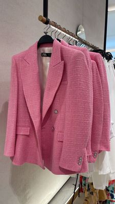 Твидовый Костюм ZARA