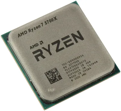 Новый AMD Ryzen 7 5700X 8 ядер, 16 потоков