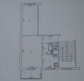 Массив Феруза 2/1/4 балкон 1.5*3