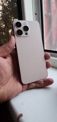 Apple 16 pro max lux kop ochilmagan gold