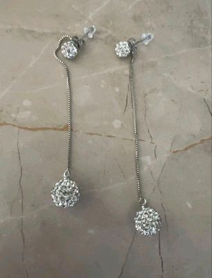Серьги из стерлингового серебра+бонус