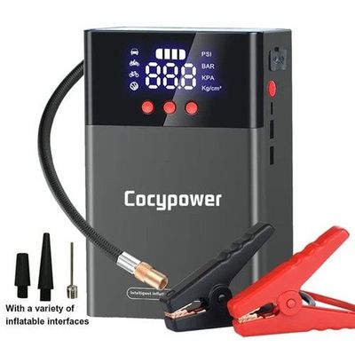 Powerbank, Повербанк, Бустер, Пусковое устройство, Насос