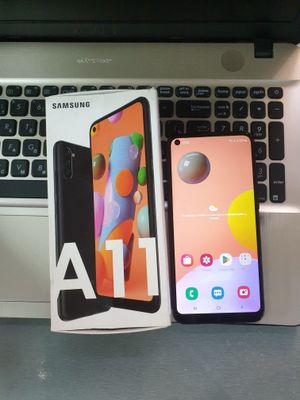 Galaxy A11 (Black) Karopka Dakument Dual Sim Sotiladi.