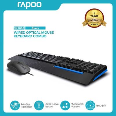 [НОВАЯ] Клавиатура & мышка RAPOO NX2000