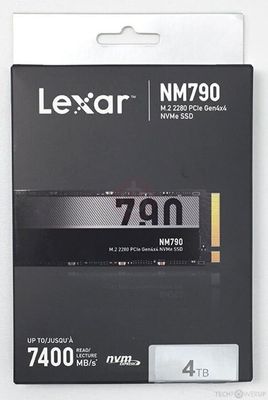 Lexar NM790 M.2NVMe 4 TB Yangi