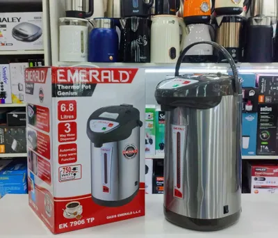 Термопот Termopot Термос чайник Termos Choynak 6,8 л 6.8 l Emerald