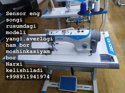 tikuv mosinkasi va averlok sensorli