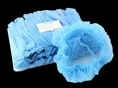 Шапочки, чепчики "Шарлотка" одноразовые из спанбонда (ARVI)