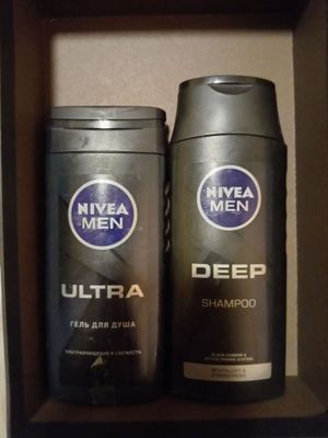 NIVEA MEN SHAMPOO &NIVEA MEN ULTRA DLYA DUSH