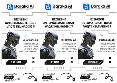 Baraka AI endi sotuvda