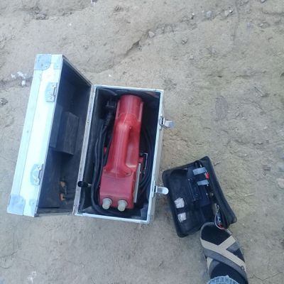 Утюк для геомембраны и гидро тентов с пояльным опаратом