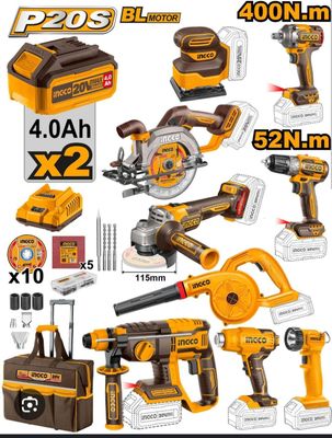 Ingco nabor instrumenti9 in 1