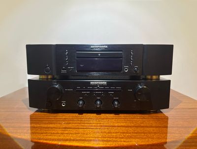 аудиосистема Marantz PM и CD 6006, и колонки Dali