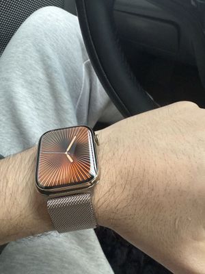 Apple watch milenesse gold titanuim 9 series