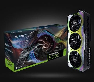 RTX 5090 GAMEROCK OC 32GB ВИДЕОКАРТА, самая последная карта в мире