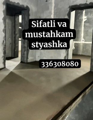 Suxoy styashka sifatli styashka quruq pol стяшка сухая стяжка