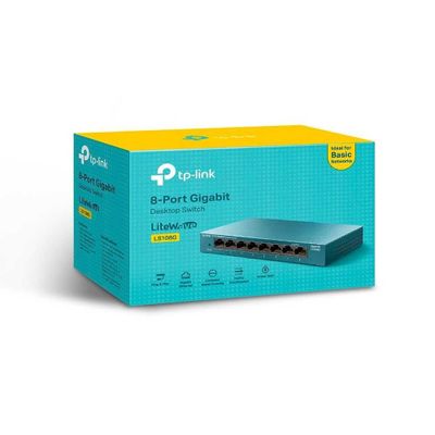 Сетевой Коммутатор TP-LINK LS108G - в День Заказа Доставка + Подарок