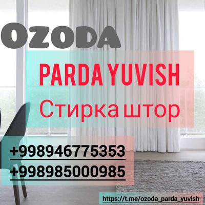 Parda yuvish xizmati