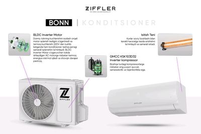Настенный кондиционер Ziffler Monako 12