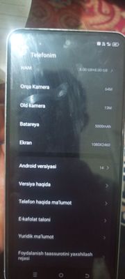Tecno spark 30 telefon aotiladi