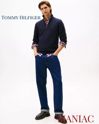 Свитер с молнией от Tommy Hilfiger