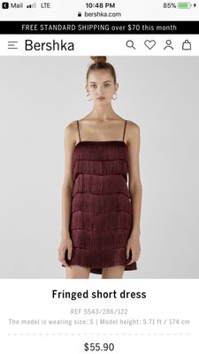 Новое платье Bershka