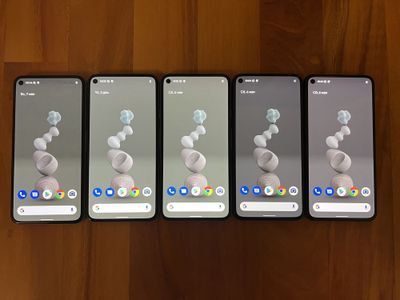 Google Pixel 5 128GB Black Green GSM/CDMA