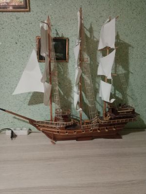Корабль ручной работы