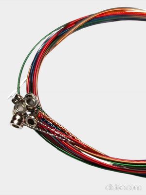 gitara uchun rangli simlar,цветные струны для гитары