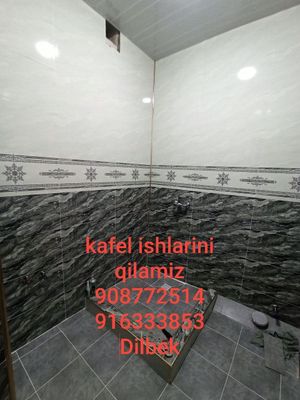 Kafel ishlarini qilamiz