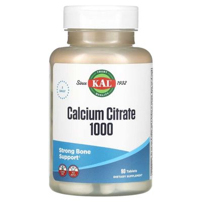 кальций цитрат, kalsiy sitrat, calcium citrate. KAL, кальций 1000 мг