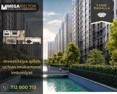 Yangi Hayot tumani, TJM Yangi Mahalla, 3 xonali, 83 m²