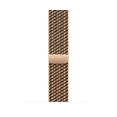 Оригинальный ремешок Apple Milanese Gold 45mm
