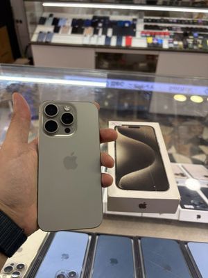 iPhone 15 Pro 256 gb natural 100%