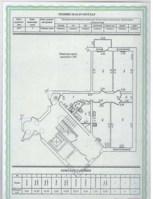 Сергели 6А, 3-комнатная квартира