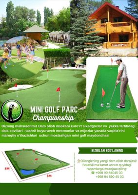 GOLF MINI PARK Uy va dala hovlilari uchun