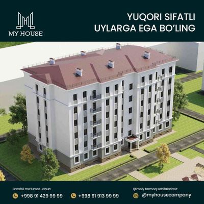 Urganch sh. 2 xonali kvartiralar. 60,74m2
