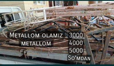 Metallom olamiz metalollom Toshkent boʻylab har xil turdagi metallarni