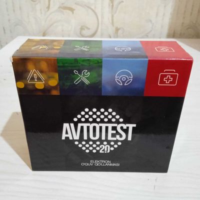 "Autotest" Электрон тестлар мажмуасига эга диск сотилади.