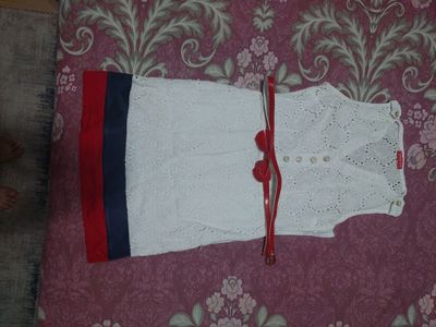 платье с поясом