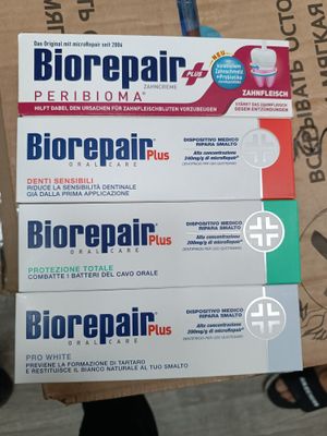 Biorepair Plus производство Италия 75мл JALMIY HIMOYA OG'IZ BO'LIGIDA