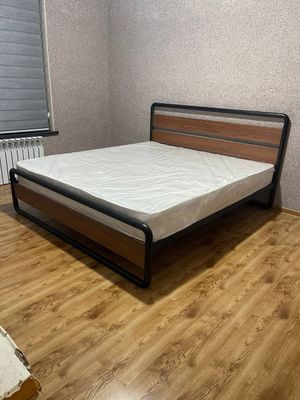 Металл Кровать/Krovat/Акция/Рассрочка/Прочный