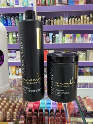 Mevelle! реконструирующий набор для волос!900 мл +900 мл