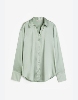 Блузка атласовая H&M