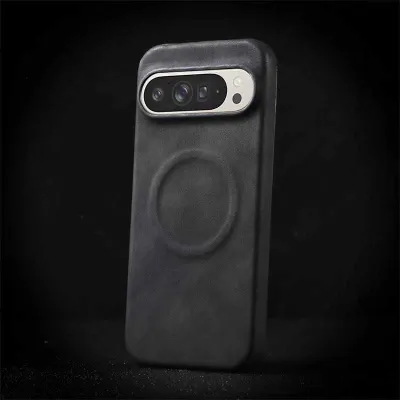 Чехол Google Pixel 9 / pro XL black / white / прозрачный