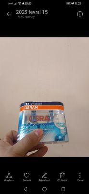 Osram cool Blue avtomashina uchun