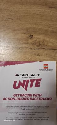 Промокод на игру Aspalt Legends