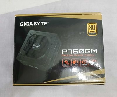 Блок питания Gigabyte 750W 80 Plus Gold, модульный