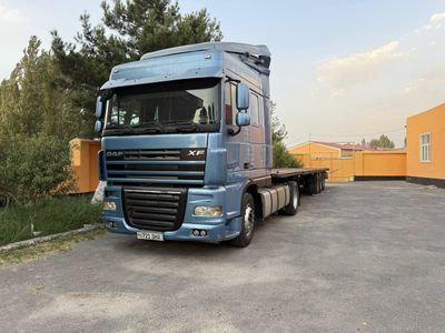 DAF XF 105.410 EURO 5 + KRONE прицеп Сотилади