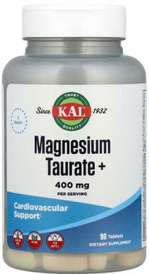 KAL Magnesium Taurate 400mg (90 таб)